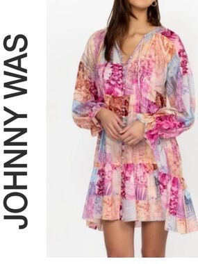 Johnny Was ETTA MINI DRESS Size XS